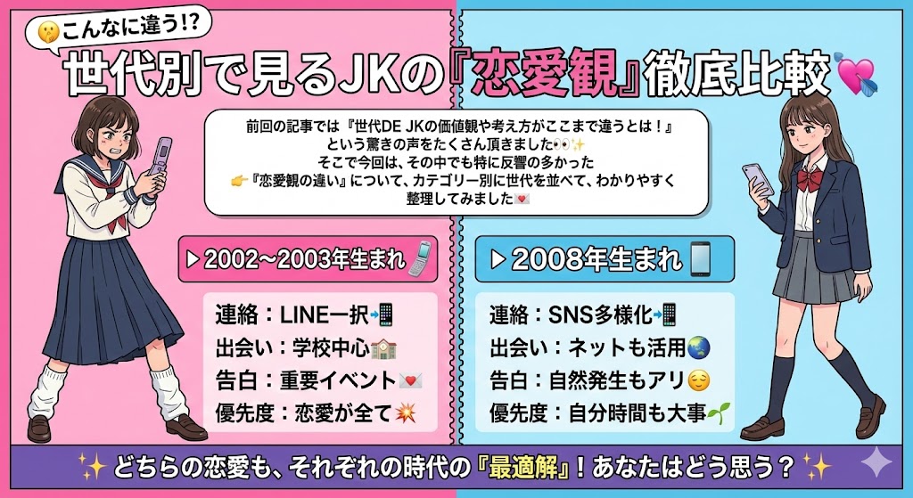 JK 恋愛観 2008年