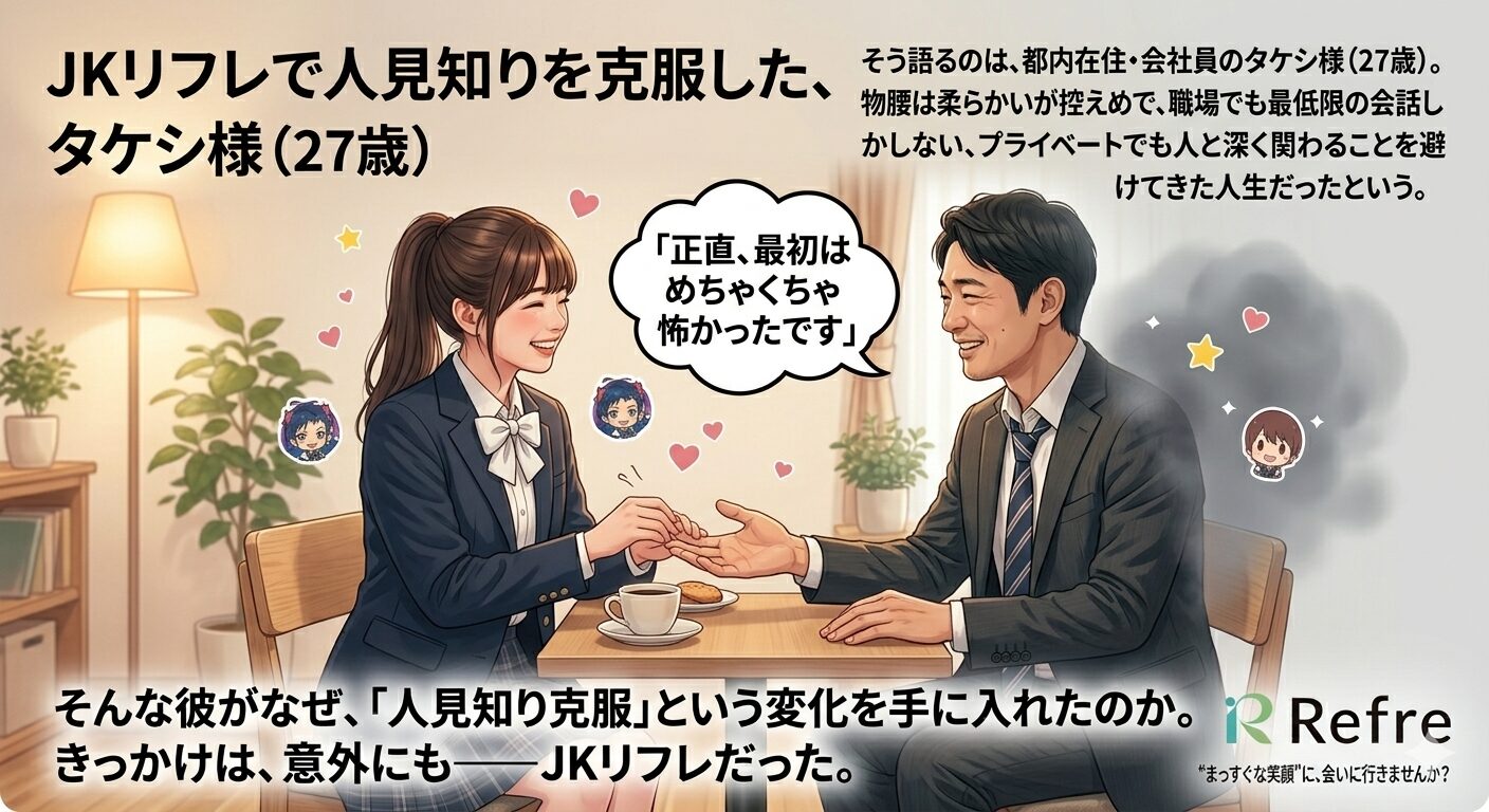 人見知り　リフレ1