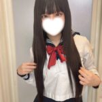 【体験入店速報🔰】高3世代の18歳・清楚と初々しさを纏った、和風ナチュラル美少女「れあ」ちゃん体験初日！