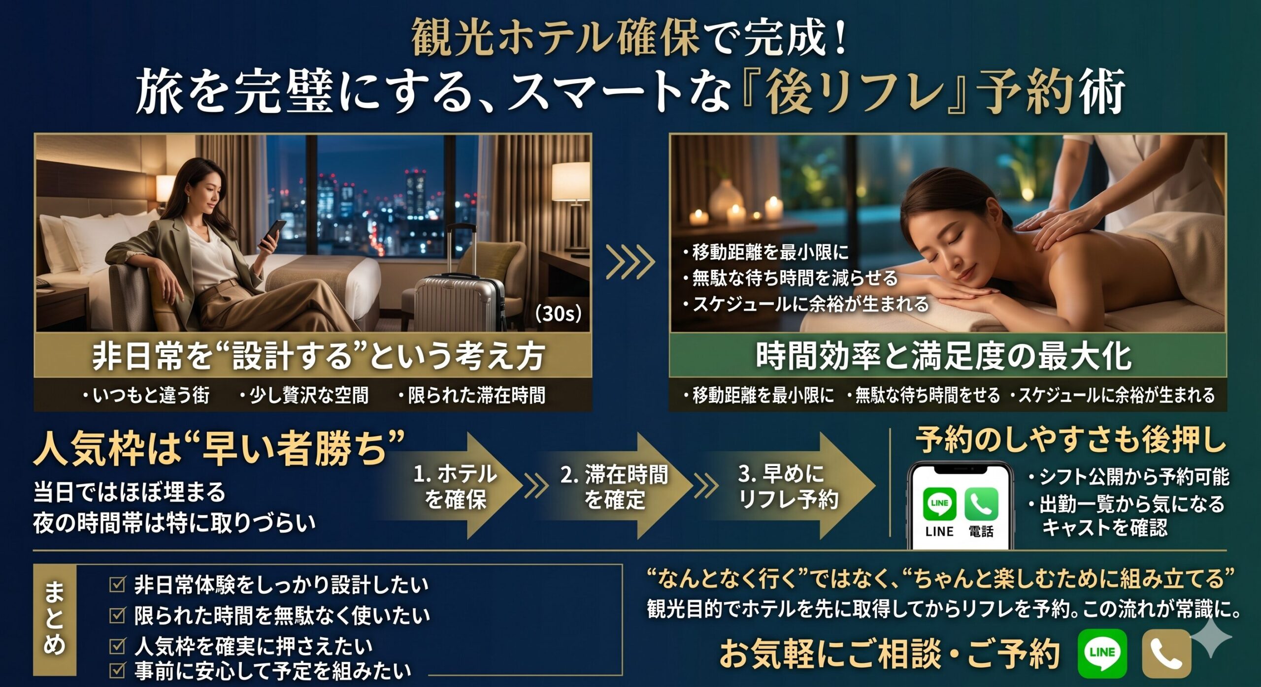 リフレ　予約