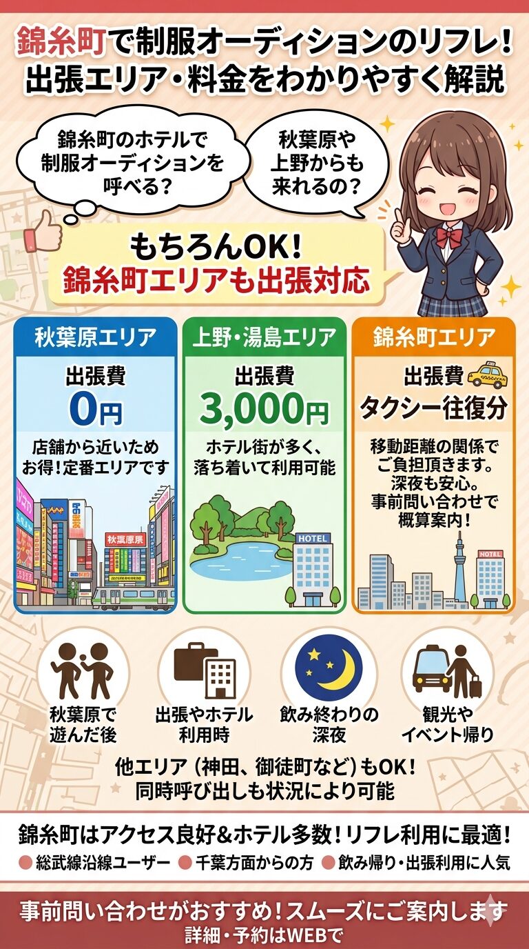 錦糸町　制服オーディション