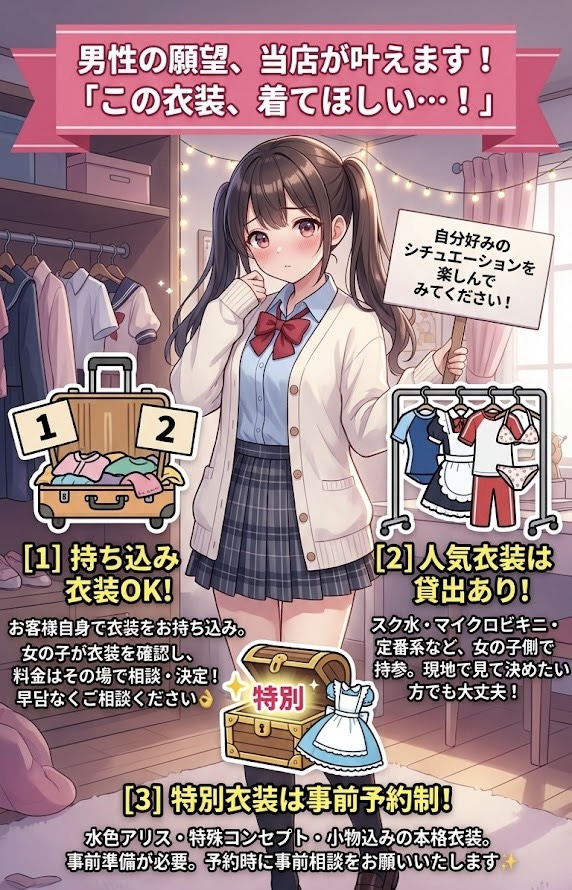 JKリフレ　コスプレ　衣装