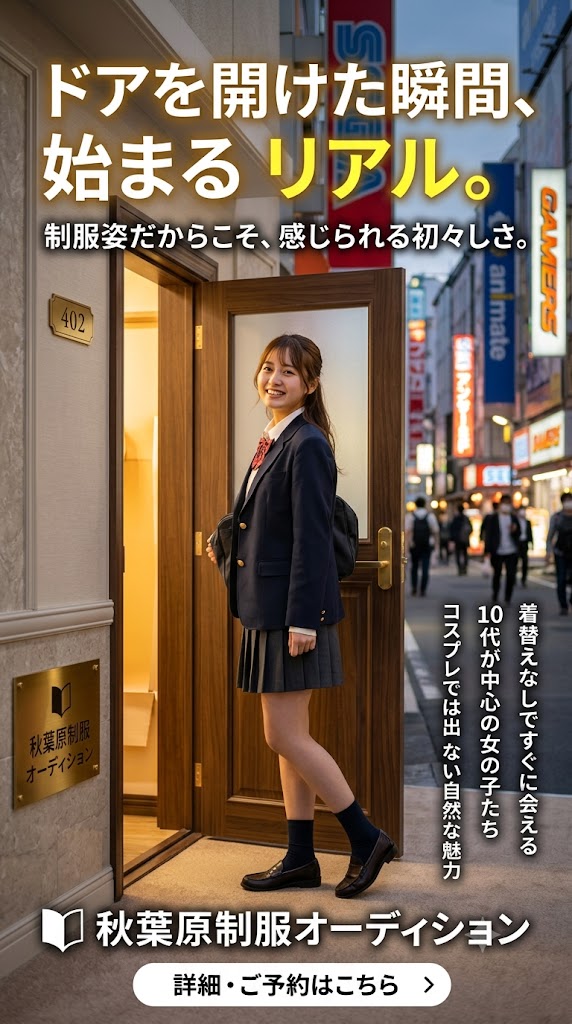 リアル制服 jk 秋葉原
